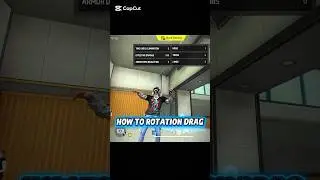 How to rotation drag#freefireshorts