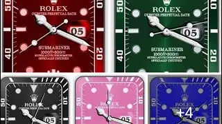 𝑪𝒍𝒐𝒄𝒌𝒐𝒍𝒐𝒈𝒚𝟘𝟠 Where to download Rolex Submariner watchface (multiple colors) (with subtitle 請開啟中文字幕)