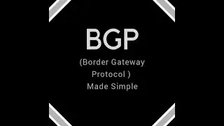 BGP (Border Gateway Protocol)