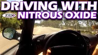 1996 BMW M3 SPRAYING NITROUS OXIDE! IT'S FAST!