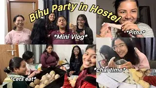 Hostel Vlog😁ft. BIHU💕|| DailyVlogs🌼