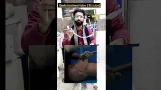 endotracheal tube (ET tube) || parts of ET tube in hindi #ett #medicalequipment