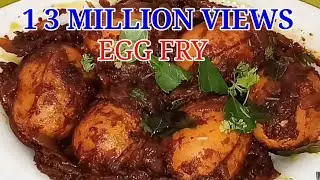 EGG MASALA ROAST  - EGG FRY IN TAMIL - EGG FRY RECIPE - SIDE DISH IN TAMIL - முட்டை வறுவல்