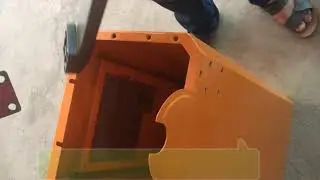 Installation of 90 degree folding arm barrier gate