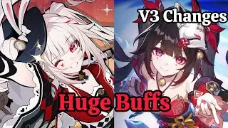 Huge Buffs For Yao guang and Sparxie V3 Beta Changes / Honkai Star rail 