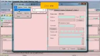 Configuring your website in LeapFTP