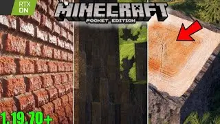 😱TOP 5 best RTX! Texture Pack For Minecraft Pocket Edition - 1.20+ | Mcpe PVP Texture Pack