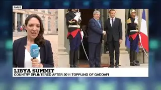 French President hopeful Libya talks will lead to elections