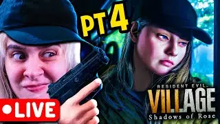 [LIVE] MoonKase JOGANDO Resident evil Village DLC Shadows of Rose PARTE 4