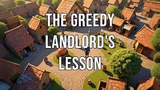 The greedy landlord lesson|Animated stories|English story