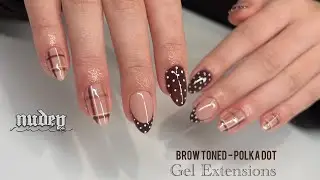 Applying SHORT Gel Extensions using a UK Brand ✨🤍
