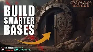 Conan Exiles - How to build BETTER and STRONGER BASES, EASY MODE!