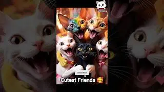 Grand Party: Syphnx cats in full of joy #shorts #viral