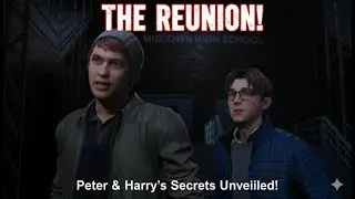 Spider-Man 2 PS5 - Peter Parker and Harry break into the School