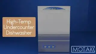 MoTak High-Temp Undercounter Dishwasher (DSP4DPS)