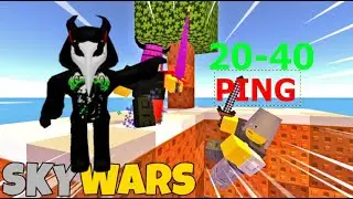 20-40 PING GAMEPLAY (Roblox Skywars)