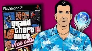 Platinei o GTA VICE CITY na Versão de PS2