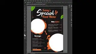 ✨Social Media Post Design. #photoshop #socialmediapostdesign #graphicdesign  #food #poster