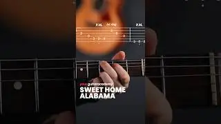 Sweet Home Alabama - Lynyrd Skynyrd #guitarlesson