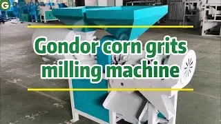 Gondor Corn Grits Milling Machine - Efficiently Grind Corn into Grits, Dregs & Flour