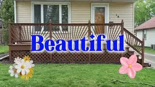 One min. Deck stain...Shorts Style Fast Edit