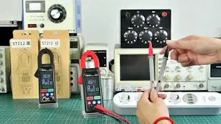 ANENG ST212 DC/AC Current Digital Clamp Meter 6000 Counts 400A Multimeter Large Color Screen Tester