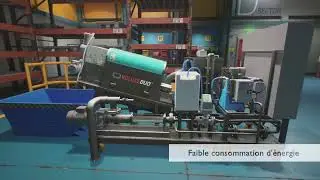 VOLUTE DUO&trade; - La presse de d&eacute;shydratation des boues sans contact d'AMCON