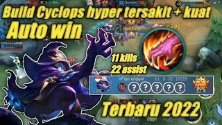 Terbaru 2022 | Build Cyclops hyper Tersakit + kuat ❗ Gameplay Cyclops auto win