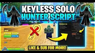 Solo Hunters SCRIPT - INSTA KILL - KILL AURA - AUTO RED GATE - AUTO BOSS - MORE!✅