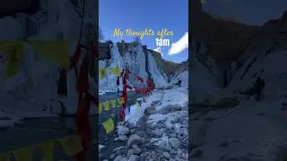 Full vlog dropping soon stay tuned #SpitiInWinter #FrozenSpiti #WinterVibes #TravelVlog #ComingSoon