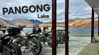LADAKH INDIA ON MOTORCYCLE Ep.10 - Riding To Pangong Lake From Hanle Is Such A Mesmerising Journey