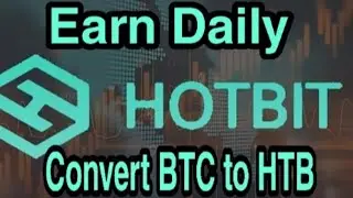 How to Buy HTB Token's with BTC in HotBit Exchange Trading App