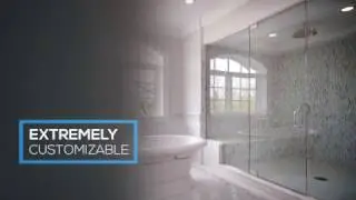 NewLuxe Bath Glass