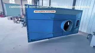 The Fire damper with butterfly blade for cleanrooms, fast response, includes backdraft control.