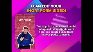 Professional Podcast Video Editor | High-Quality Instagram Reels & Short Tiktok Podcast Editing
