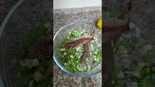 #howto #salted #smoked #herring #fish #salad #recipe #eats #entree do not make this for datenite