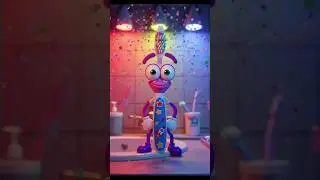 Toothbrush With an Attitude 🪥 | Existential 3D Animated Object Short #usa #america