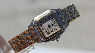Cartier Ladies Panthere 3 Row Gold W25029B8 - Sell Cartier Watches Los Angeles - Ben Dannie Jewelry