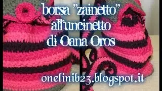borsa zainetto all'uncientto prima parte