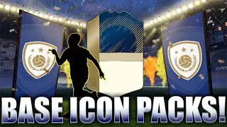 FIFA 18 - 2x Base Icon Upgrade Packs!! We Open an 89 Rated Base Icon!!
