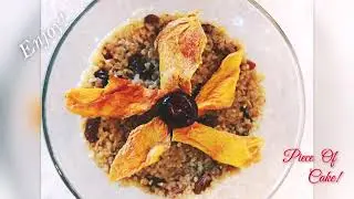 Bulgur with Sultanas recipe NO SUGAR