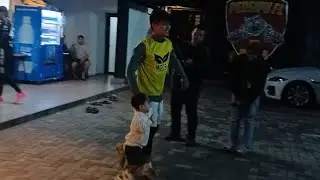 SENANGNYA ABANG L DIAJAK KELAPANGAN BOLA BERSAMA PAPA BILLAR