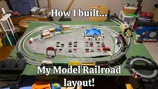 How I built my Model Railroad layout!