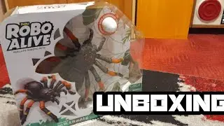 ZURU ROBO ALIVE GIANT TARANTULA UNBOXING