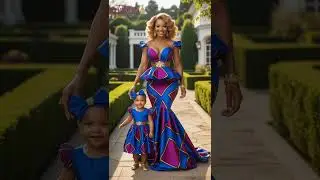 Elegant African Mum and Baby Matching Outfits &ndash; 2025 Fashion Inspiration