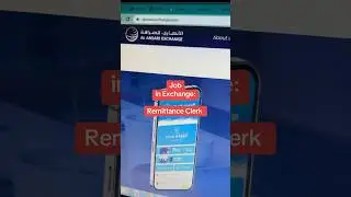 Remittance Clerk Job in Exchange, Dubai UAE 🇦🇪 #uaejobs #shorts #video #deiratyping
