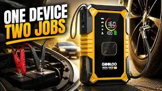 Jump Start Your Car AND Inflate Tires With One Device? GooLoo A5 Review