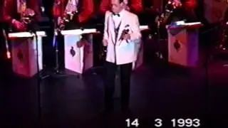 Duncan Storer,Grenadier Guards Danceband with Roy Castle, Emer McParland, Ben Castle March 1993