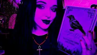 Asmr Reading you (more) poems from poe for your woes 🥀🐦&zwj;⬛
