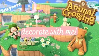 decorating small fairycore spaces 🌷ACNH let's play ep. 5